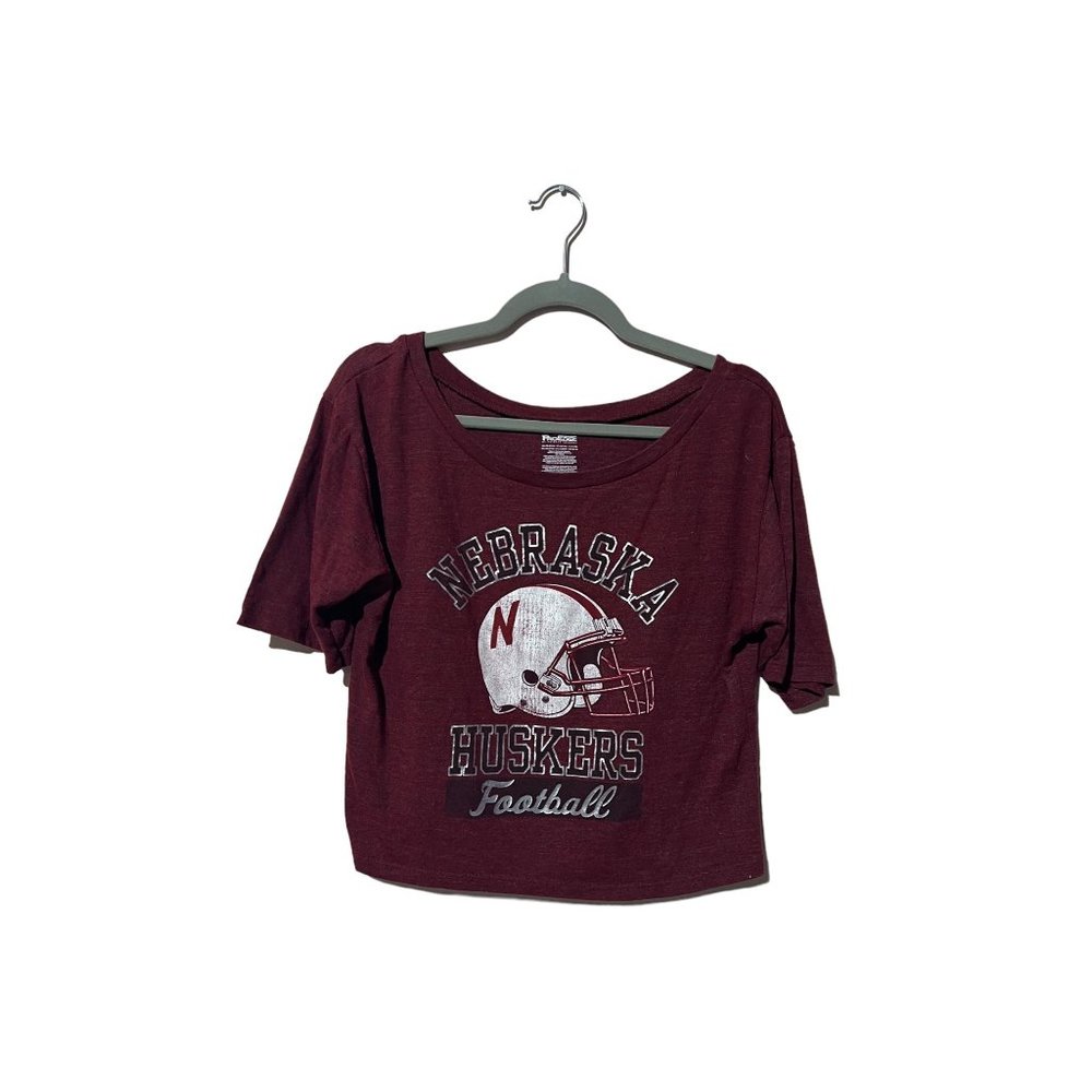 Nebraska Huskers UNL Crop Top Medium